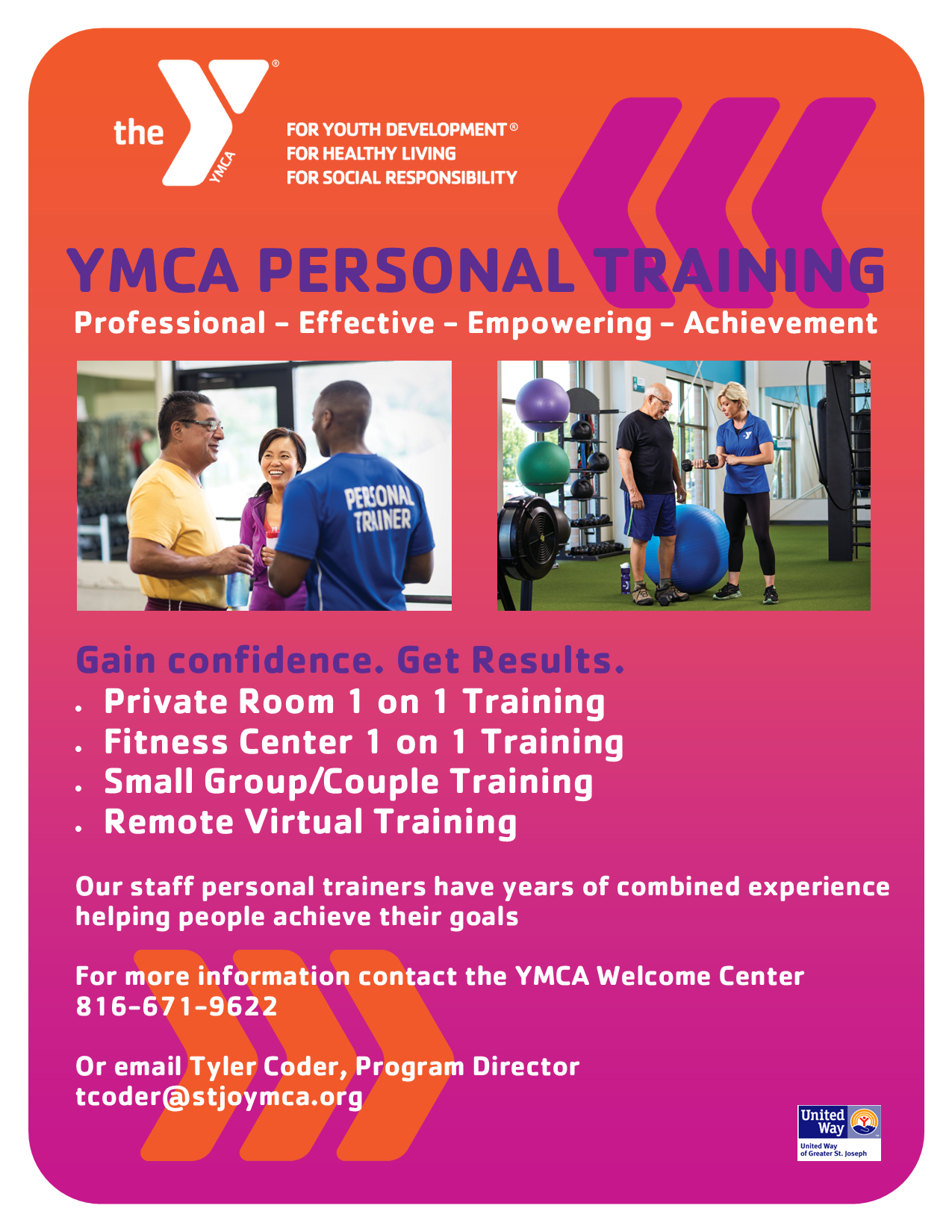 YMCA Personal Training St Joseph YMCA